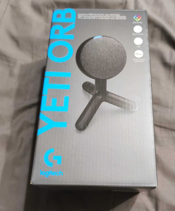 Logitech Yeti Orb - mikrofon pojemnościowy RGB