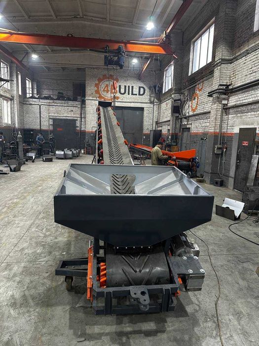 Наклонный передвижной транспортер, ленточный конвейер, разгрузчик