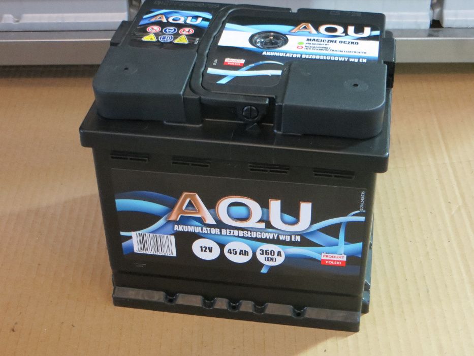 Akumulator 45Ah 360A AQU ( Autopart) Nowy Tomaszów Maz.