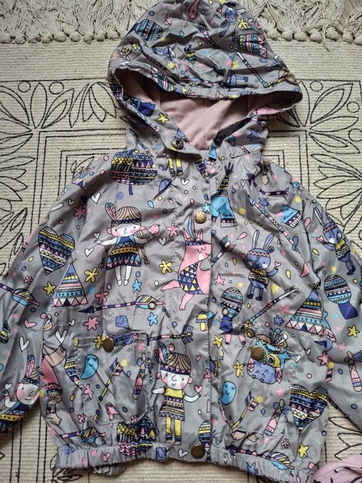 Набір речей 98р, лосіні і куртка