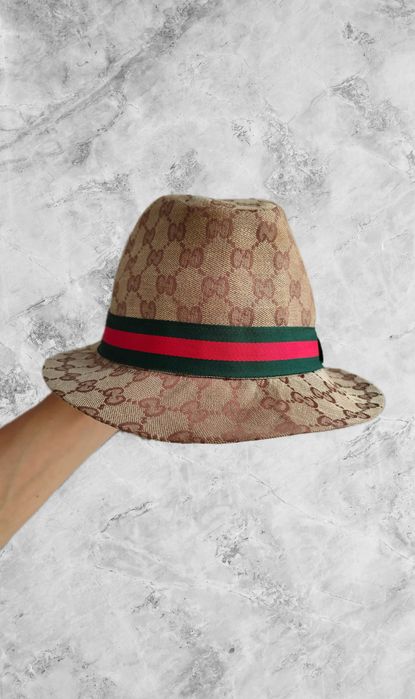 Панама Gucci GG monogram M унісекс чоловіча панама монограмна жіноча панамка кепка картуз