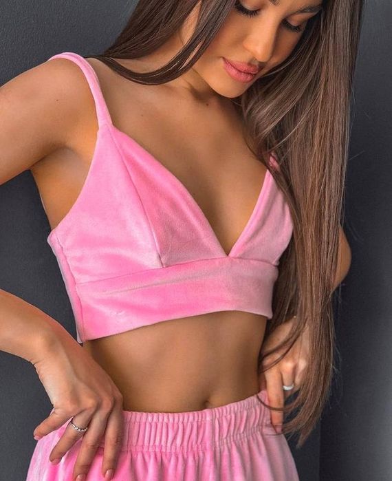 Жіночий велюровий костюм трійка кофта зіпка та штани на затяжку