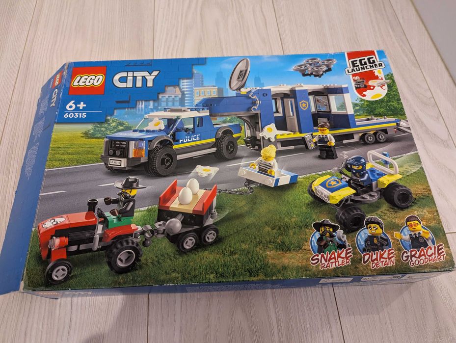 LEGO City 60315 Mobilne centrum dowodzenia policji
