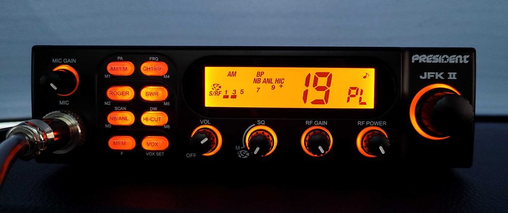 CB radio President JFK II ASC radiotelefon