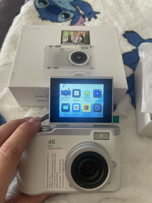 Maquina fotogafica digital 4 k  NOVA