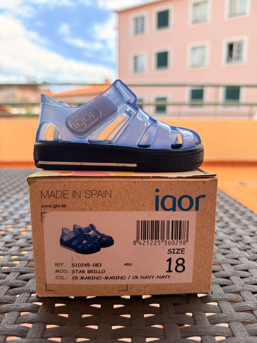 Sandálias Igor Star Brillo – Tamanho 18