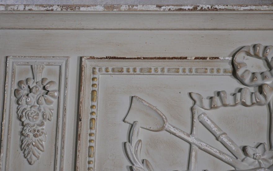 Lustro Białe W Stylu Prowansalskim Shabby Chic 165X100,448