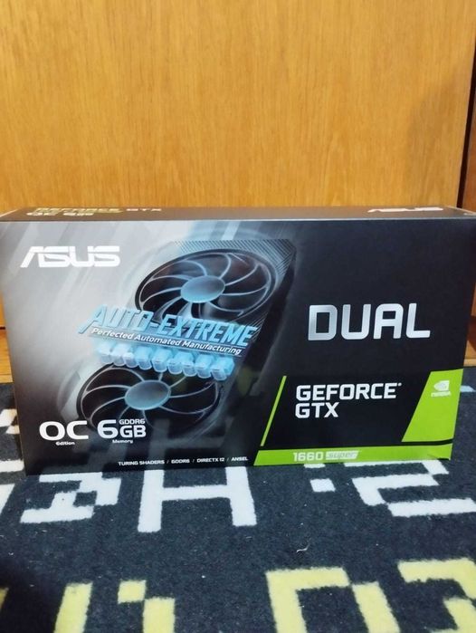 ASUS GTX 1660 SUPER OC 6GB - Com Caixa Original