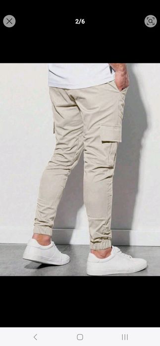 Vendo calça bege homem