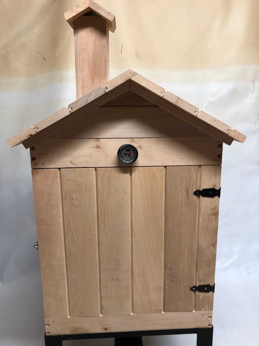 wędzarnia olchowa zestaw  z drzwiczkami i kominkiem