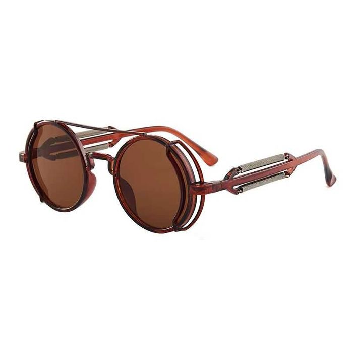 Okulary przeciwsłoneczne steampunk vintage UV400