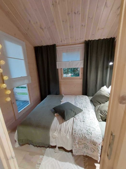 Domki letniskowe z sauną i balią, wieś na Mazowszu 100 km od Warszawy