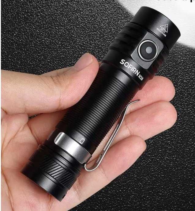 Ліхтарик Sofirn SC18 USB C акумулятор 18650. IP68. Новий.