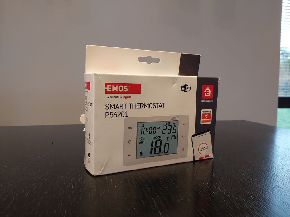 Inteligentny termostat pokojowy przewodowy GoSmart z WiFi Tuya EMOS