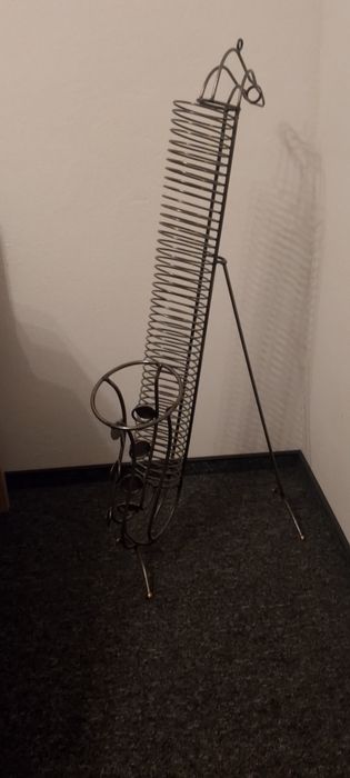 Stojak na płyty CD saksofon
