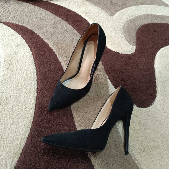 Buty na obcasie rozm 37 - kozaki botki szpilki sandały - Zestaw 8 par