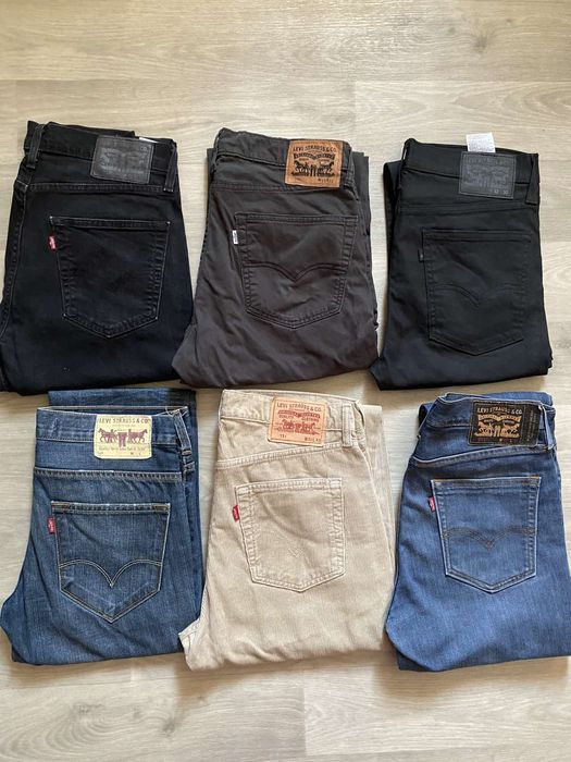 Джинсы Levis Левис оригинал 501 32x32
