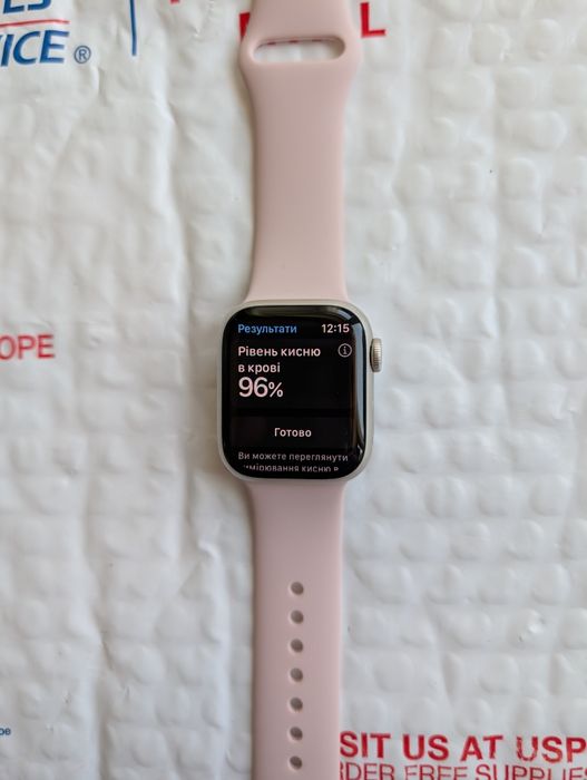 Все працює Apple Watch 7 41 Starlight 32Gb без блокувань акб 100%
