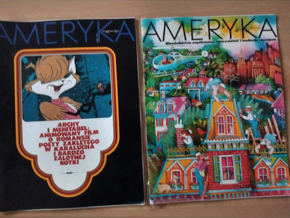 Czasopismo Ameryka różne roczniki