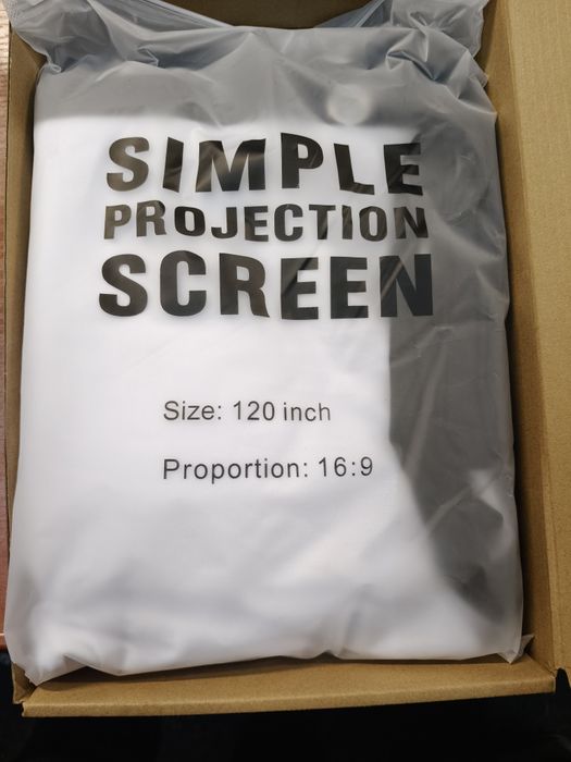 Sprzedam nowy ekran projekcyjny 120 cali