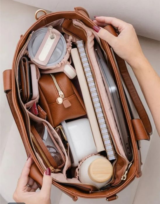 Mala Poppy & Peonies Multitasker Chestnut