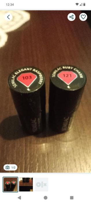 Nowy lakier lakiery do paznokci hybrydowe Semilac 2 sztuki !