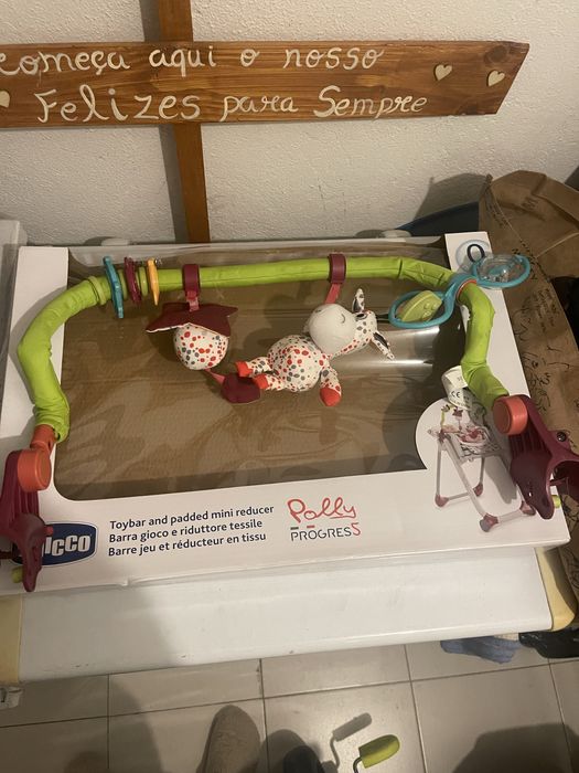 Brinquedo cadeira papa polly progress5 chicco