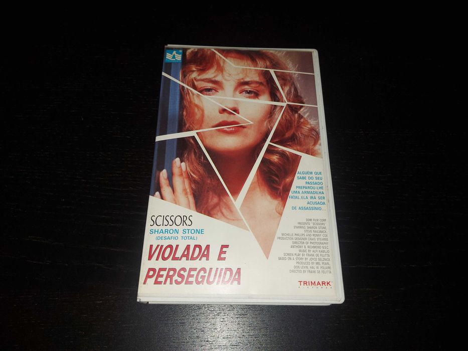 Scissors . VHS . Sharon Stone