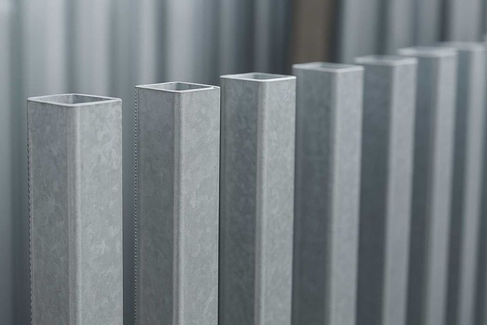 słupek ogrodzeniowy 60x40 2m