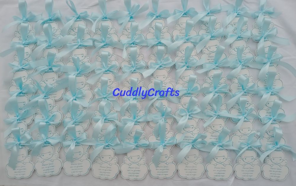 Lembranças gesso perfumado batizado