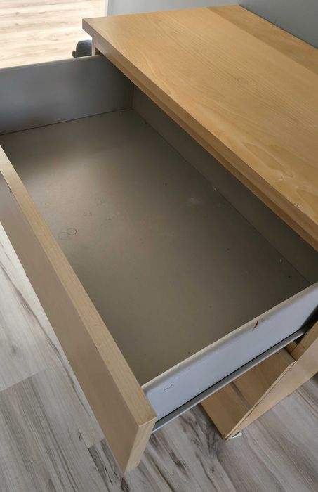 Szafka komoda z szufladami jasna buk 80 cm WARSZAWA TANIO