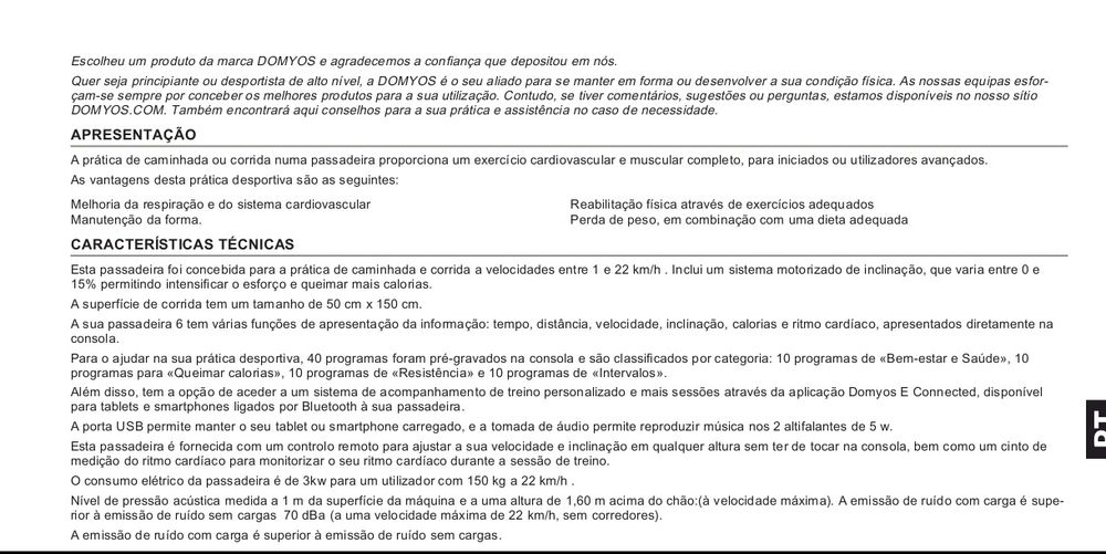 Passadeira By Domyos Pro 35H