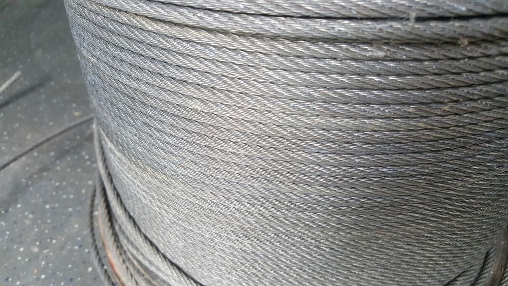 Трос оцинкованый 5 мил ГЕРМАНИЯ