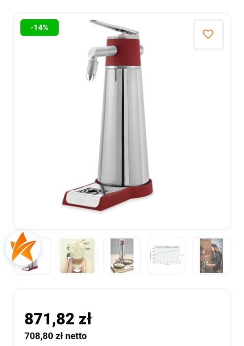 Syfon Isi do bitej śmietany