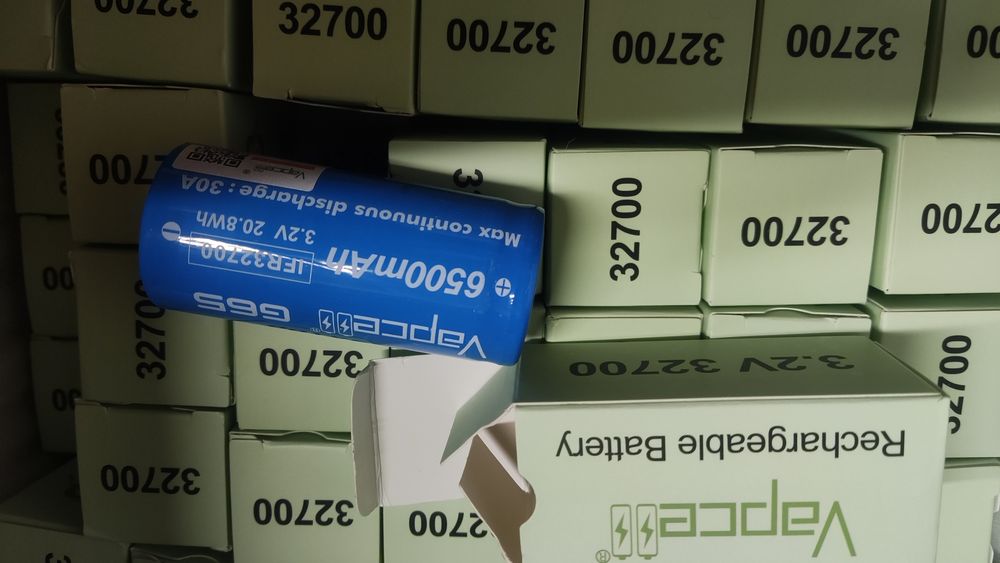 Аккумулятор 32700 литий-железо-фосфатный (LiFePO4) Vapcell G65 6500mAh