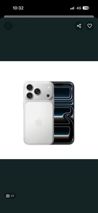 iPhone 17 Pro (256GB - Cinza)