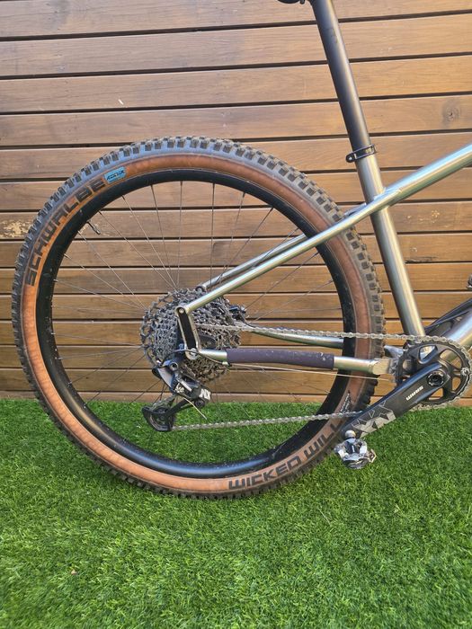 Bicicleta titanio Olson