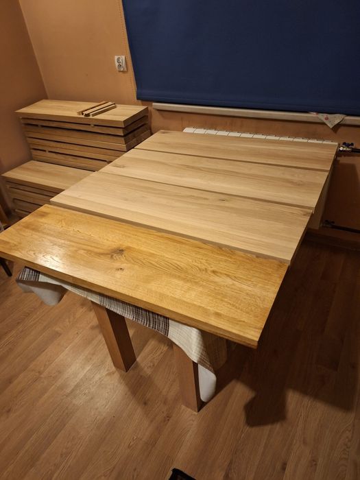 Stopnie dębowe jesionowe