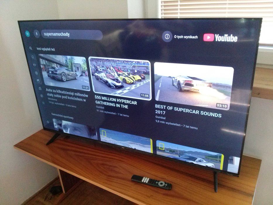 Telewizor TCL 55 cali Smart 4K HDR