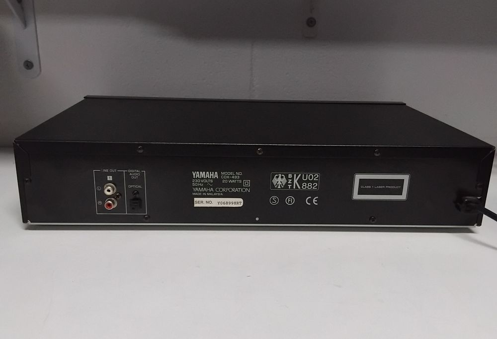 YAMAHA leitor de cd CDX-493