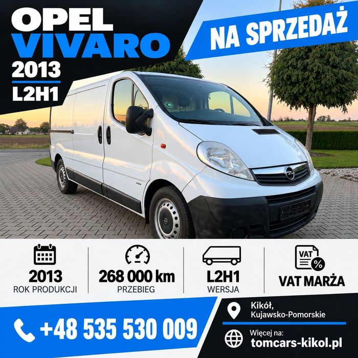 Opel Vivaro  L2H1 Long 2013r