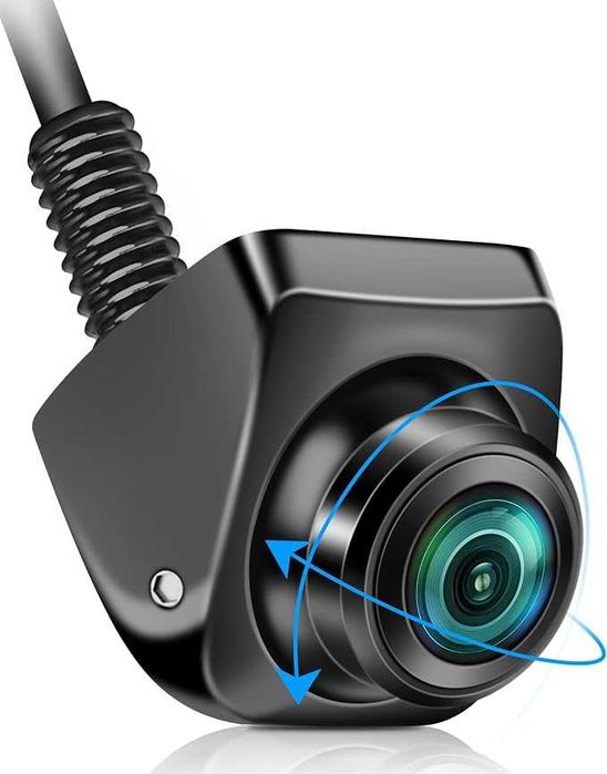 Uniwersalna Kamera Cofania AHD 1080P 170° IP69 RCA 12V Obrót 360°
