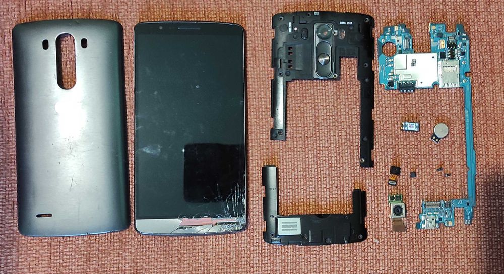 LG G3 разбор        .