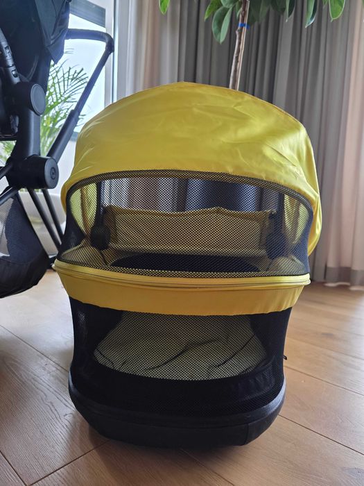 Wózek Cybex Priam 4.0 Platinium zestaw 3w1 gondola i spacerówka