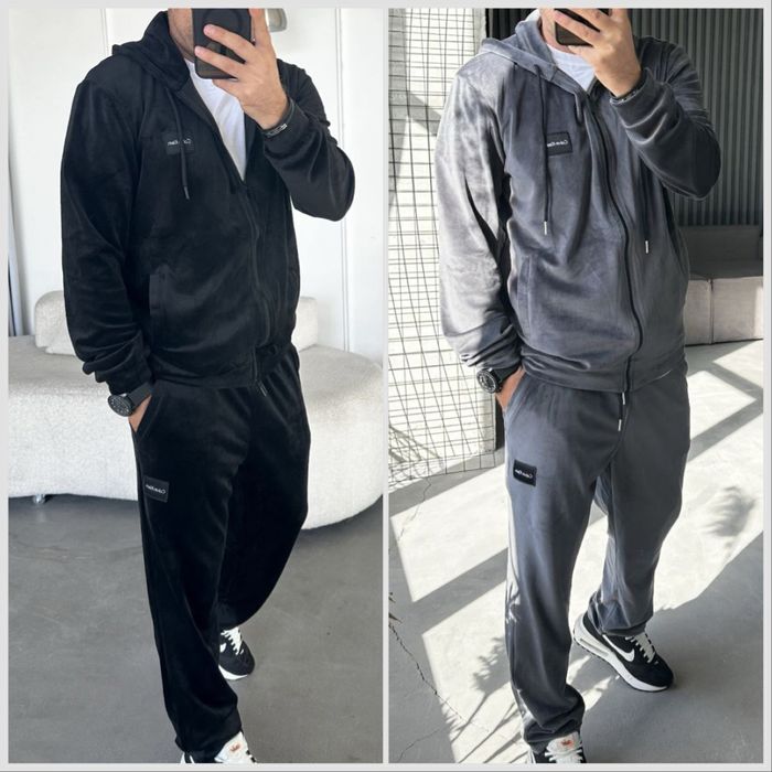 Мужской спортивный велюровый костюм/Чоловічий велюровий спорт костюмСК