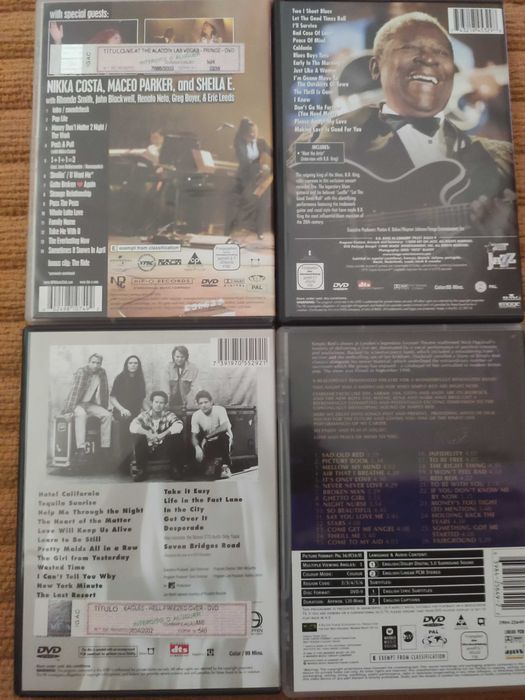 Vendo Dvds Música , como novos