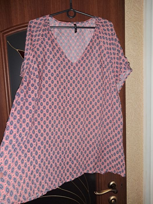 Туника кофта  футболка  большой размер