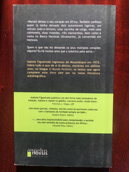 Caderno de Memórias Coloniais