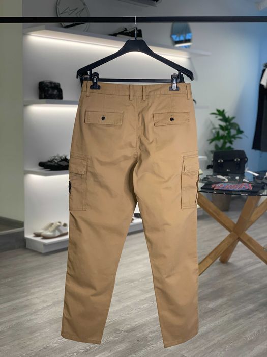 Штани STONE ISLAND 22FW Cargo Pants Khaki SI0277-KH