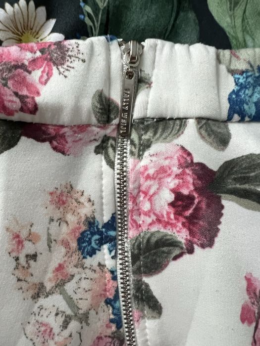 Spódnica boho kwiaty XS
